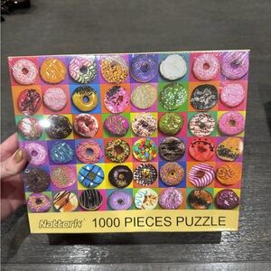 Nattork 1000 Pieces Donut Puzzle